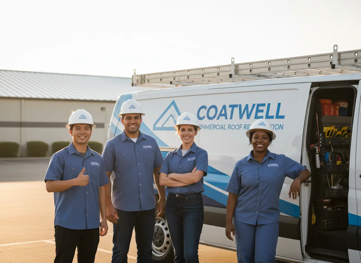 Commercial roof coating company in Clinton, WI